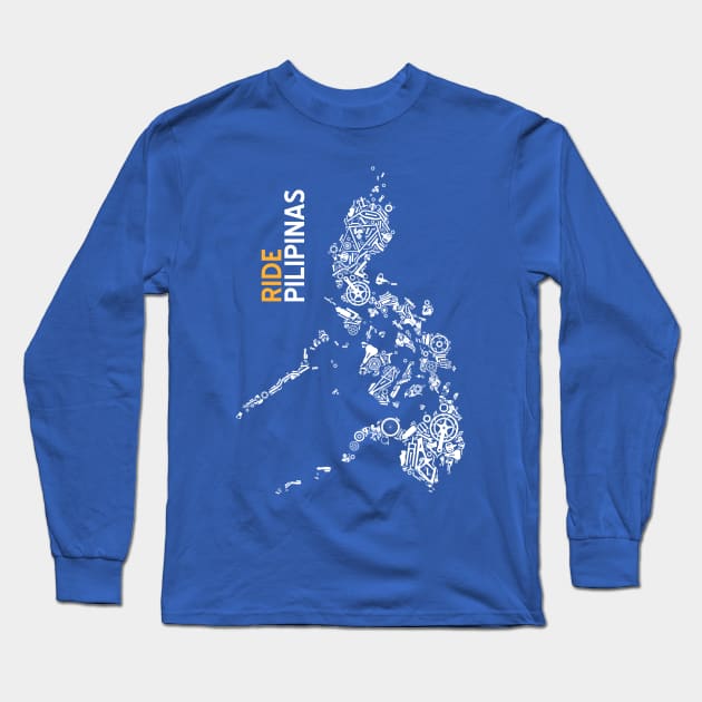 RIDE PILIPINAS Long Sleeve T-Shirt by reigedesign